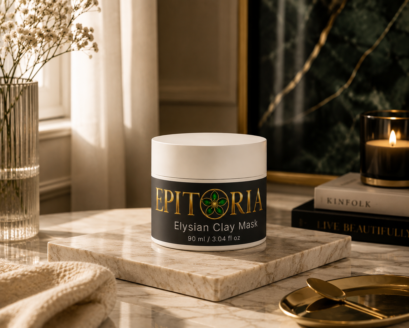 Elysian Clay Mask for Pores and Blackheads