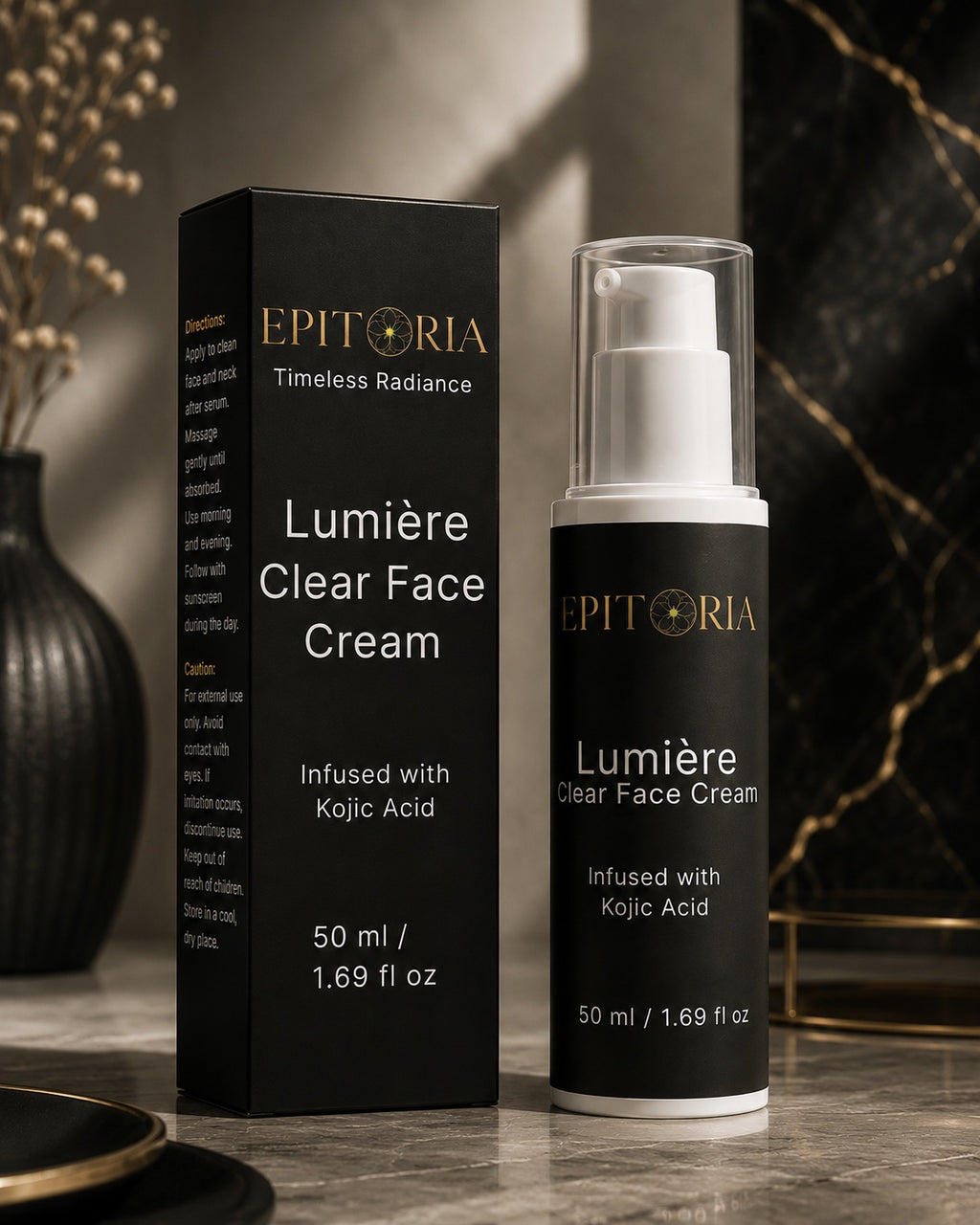 Lumière Clear Face Cream (Infused with Kojic Acid)