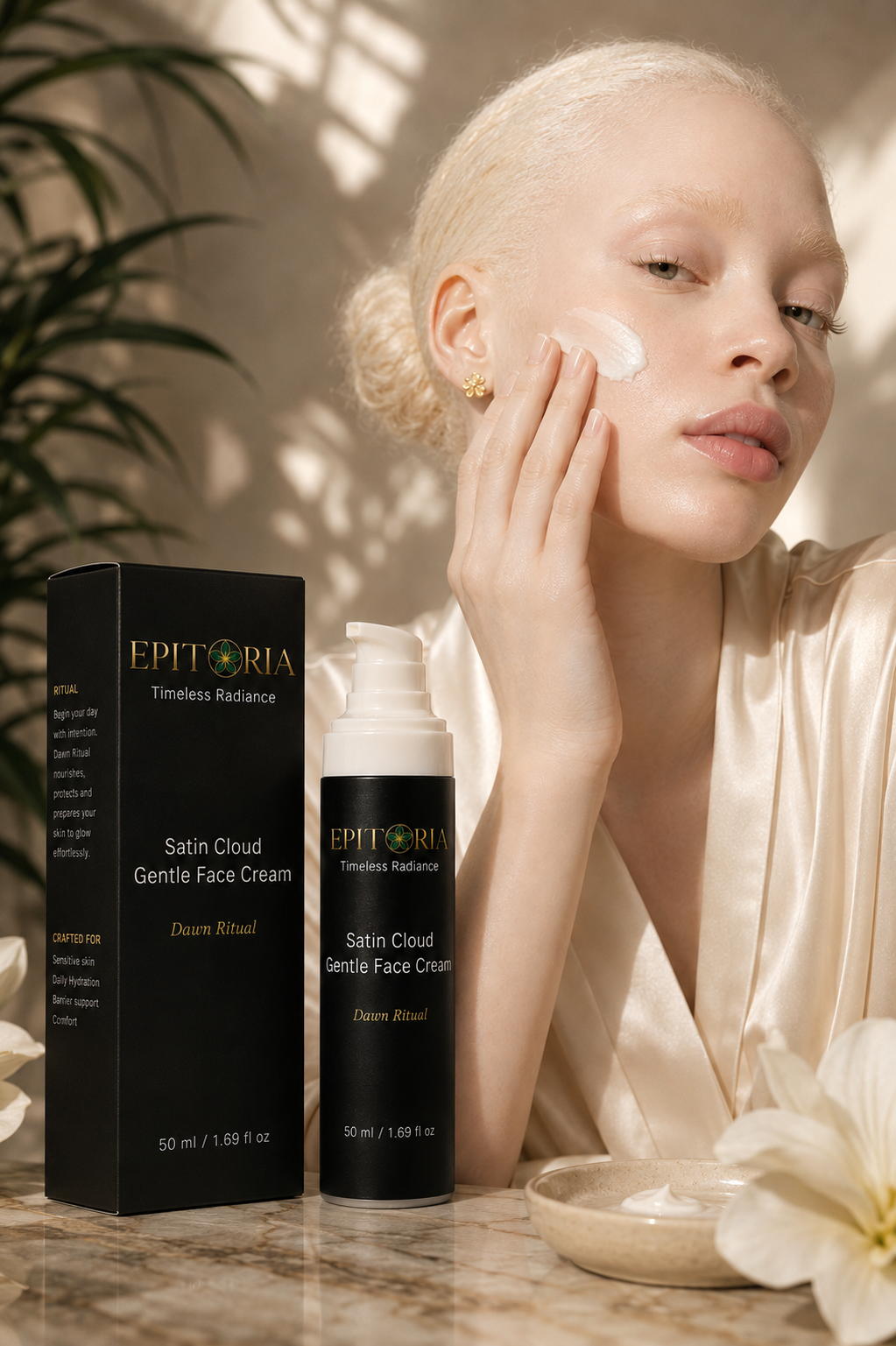 Satin Cloud Gentle Face Cream, Fragrance Free