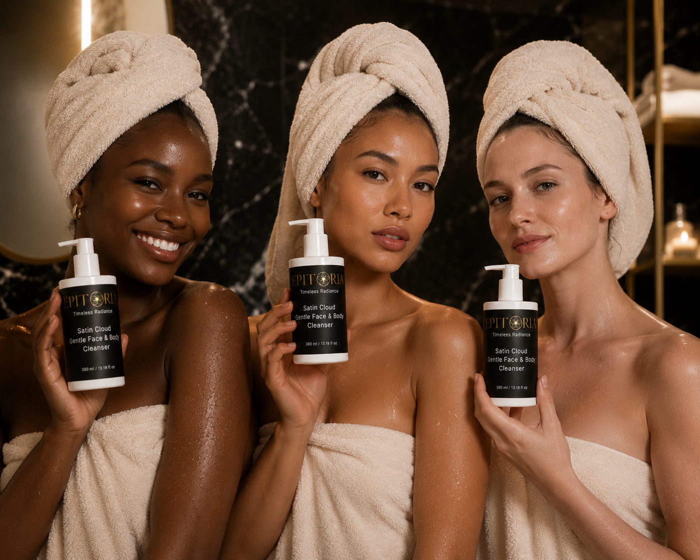 EPITORIA Satin Cloud Gentle Face & Body Cleanser