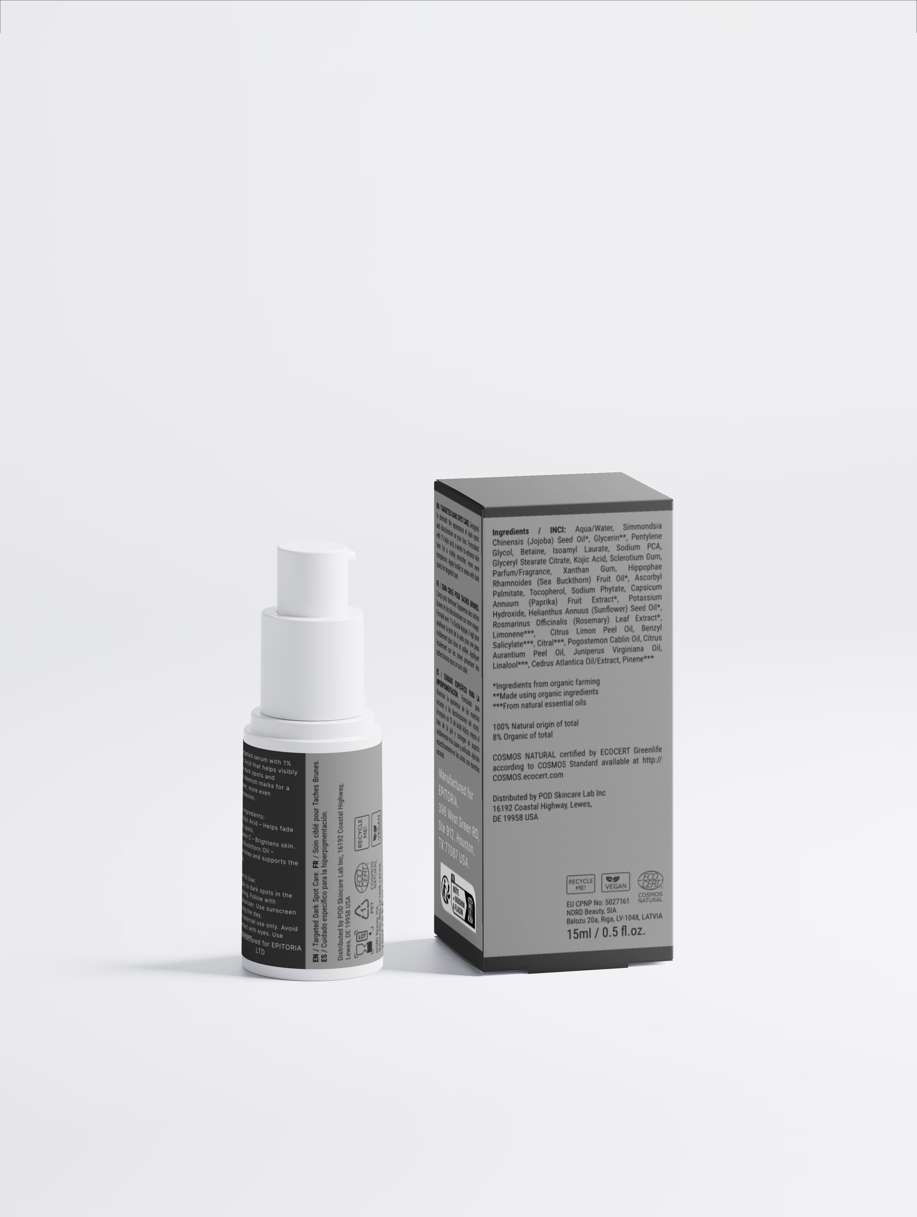Elysian Spot Care Serum, 1% Kojic Acid
